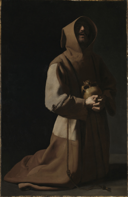 Francisco de Zurbarán Saint Francis in Meditation 1635-9
